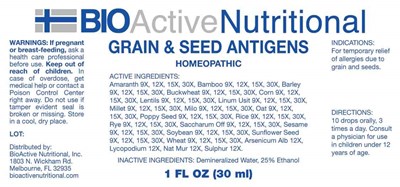Grain &amp; Seed Antigens (Bani0076 Grain And Seed Antigens 5 19 23)